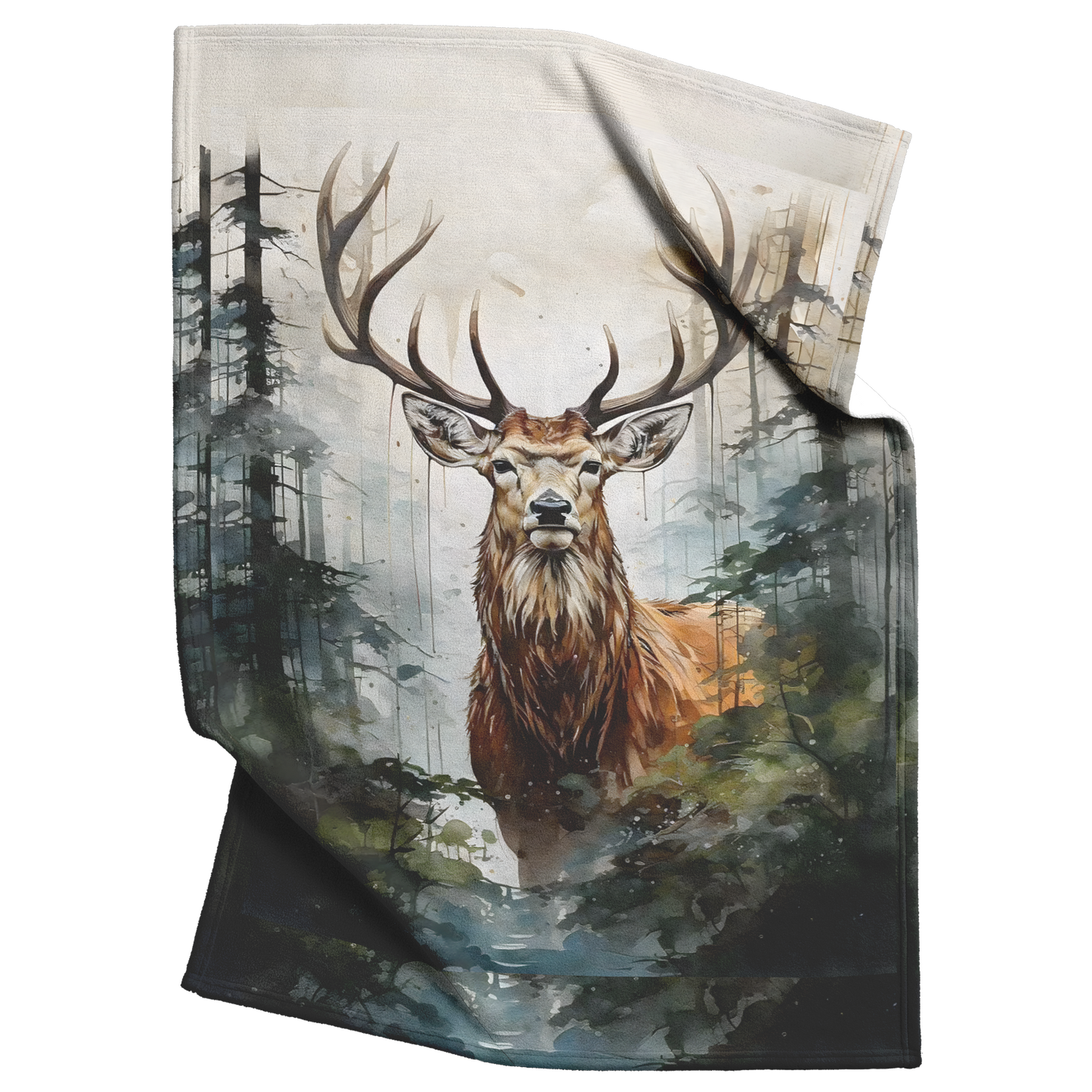 Deer_Buck_Water_Color_Mink_Touch_Ultra_P_V_Blanket_Top_Bottom_Folds_Mockup.png_15370480