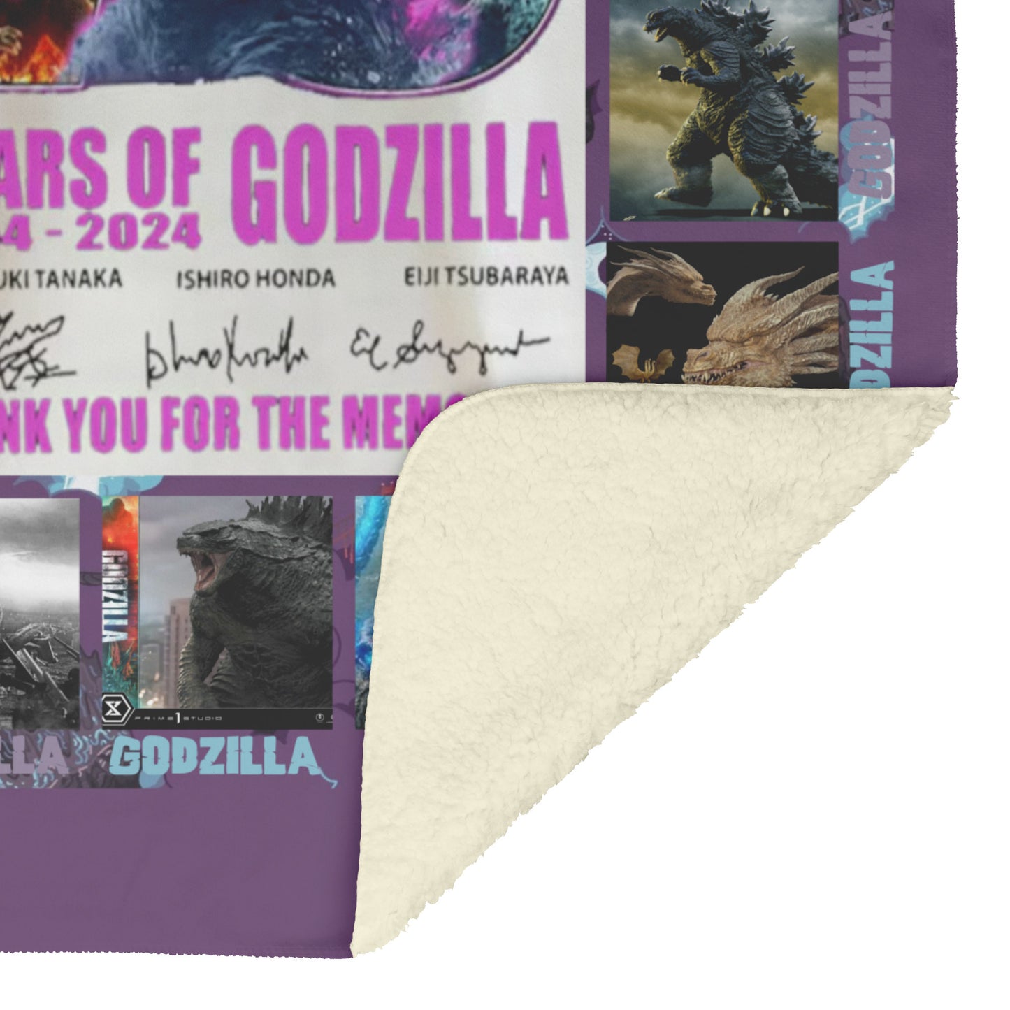 GODZILLA 70th Anniversary Blanket