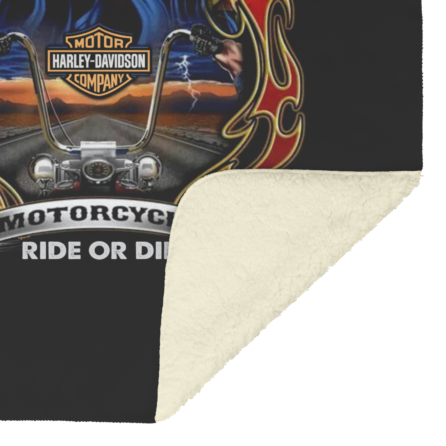 Harley_Davidson_Fiery_Eagle_Blank_Gift_f_V_Blanket_Sherpa_Mockup.png