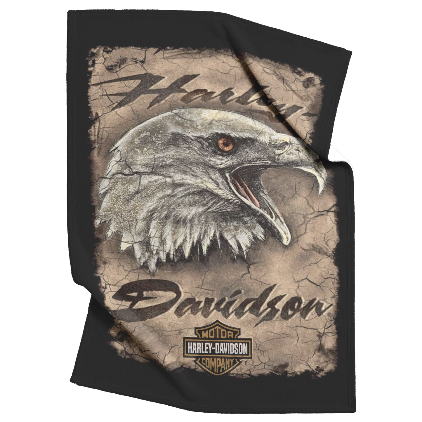 Harley_Davidson_Rugged_Eagle_Blanket_Gif_V_Blanket_Top_Bottom_Folds_Mockup.png