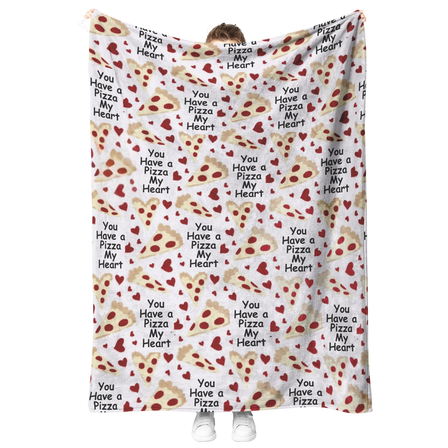Romantic_You_Have_a_Pizza_My_Heart_Velve_V_Blanket_Model_Mockup.png