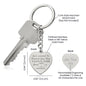 JUST WANTED YOU REMIND YOU THAT I LOVE YOU | FUNNY SEXY GAG DIRTY PERSONALIZED ENGRAVED HEART KEYCHAIN