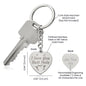 I LOVE YOU BUTT HOLE PERSONALIZED ENGRAVED HEART KEYCHAIN | FUNNY GAG DIRTY SEXY KEYCHAIN