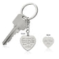 JUST WANTED YOU REMIND YOU THAT I LOVE YOU | FUNNY SEXY GAG DIRTY PERSONALIZED ENGRAVED HEART KEYCHAIN