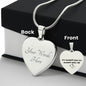 PERSONALIZED ENGRAVED HEART NECKLACE | ITS ALWAYS BEEN YOU