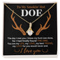 TO MY SMOKIN' HOT DOE | MY LOVE FOR YOU WOULD NEVER END | ALLURING BEAUTY NECKLACE