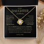 Sensational Breathtaking Necklace: 'Never Forget That I Love You' Message- The Perfect Gift from a Proud Dad!"