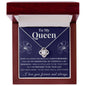 TO MY QUEEN | YOU ARE MY INSPIRATION | LOVE KNOT NECKLACE