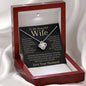 GIFT FOR WIFE | I CAN'T LIVE WITHOUT YOU | LOVE KNOT NECKLACE