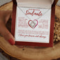 TO MY BEAUTIFUL SOULMATE | HOW SPECIAL YOU ARE TO ME | LOVE KNOT NECKLACE