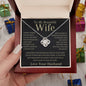 GIFT FOR WIFE | I CAN'T LIVE WITHOUT YOU | LOVE KNOT NECKLACE