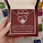 TO MY BEAUTIFUL SOULMATE | I FOUND MY MISSING PIECE | LOVE KNOT NECKLACE