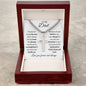 TO MY DAD | CUBAN LINK CHAIN WITH ARTISAN CROSS NECKLACE | THANKS FOR BEING THE MAN