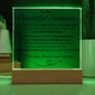 TO MY BEAUTIFULL SOULMATE | I LOVE YOU | ACRYLIC PLAQUE