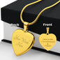ENGRAVED PERSONALIZED HEART NECKLACE | GREAT IS THY FAITHFULNESS