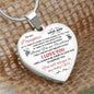 TO MY DAUGHTER | HEART NECKLACE | IF I HAD TO CHOOSE