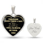 TO MY DAUGHTER | NECKLACE| I WILL ALWAYS BE YOUR DAD