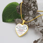 TO MY DAUGHTER | HEART NECKLACE | IF I HAD TO CHOOSE