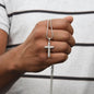 TO MY GRANDSON | STAINLESS STEEL CROSS NECKLACE | I WILL LOVE YOU FOREVER