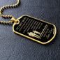 TO MY SON | DOG TAG | NEVER FORGET THAT YOU ARE LOVED
