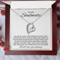TO MY SOULMATE | FOREVER LOVE NECKLACE | YOU ARE MY ALWAYS