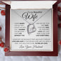 TO MY BEAUTIFUL WIFE | FOREVER LOVE NECKLACE | I CANT LIVE WITHOUT YOU