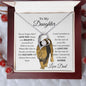 TO MY DAUGHTER | FOREVER LOVE NECKLACE | OLD LION
