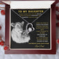 TO MY DAUGHTER | FOREVER LOVE NECKLACE | I AM PROUD TO BE YOUR DAUGHTER