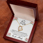 TO MY BONUS DAUGHTER | FOREVER LOVE NECKLACE | ITS AN HONOR