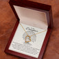 TO MY DAUGHTER | FOREVER LOVE NECKLACE | WE CAN WITHSTAND THE STRONGEST STORMS