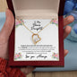 TO MY BONUS DAUGHTER | FOREVER LOVE NECKLACE | ITS AN HONOR