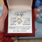 TO MY BEAUTIFUL WIFE | FOREVER LOVE NECKLACE | I CANT LIVE WITHOUT YOU