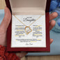 TO MY DAUGHTER|FOREVER LOVE NECKLACE| NEVER FORGET