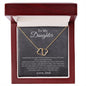 TO MY DAUGHTER | EVERLASTING LOVE NECKLACE | I LOVE YOU