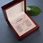 TO MY DAUGHTER| EVERLASTING LOVE NECKLACE| ALWAYS REMEMBER