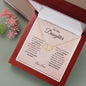 TO MY DAUGHTER| EVERLASTING LOVE NECKLACE| ALWAYS REMEMBER