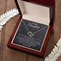 TO MY DAUGHTER | EVERLASTING LOVE NECKLACE | I LOVE YOU