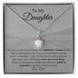 TO MY DAUGHTER| ETERNAL HOPE NECKLACE|BELIEVE IN YOU