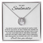 TO MY SOULMATE | LUCKY IN LOVE NECKLACE | YOU ARE MY ALWAYS