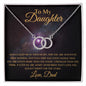 TO MY DAUGHTER | PERFECT PAIR NECKLACE | SHOOT FOR THE STARS