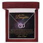 TO MY DAUGHTER | PERFECT PAIR NECKLACE | SHOOT FOR THE STARS