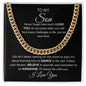 TO MY SON | CUBAN LINK CHAIN | BELIEVE