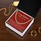 TO MY HUSBAND MERRY CHRISTMAS | CUBAN LINK CHAIN | LOVE IS FOR ALWAYS