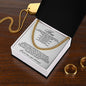 TO MY MAN | CUBAN LINK CHAIN | YOU ARE MY LIFE MY INSPIRATION MY STRENGTH MY SOULMATE