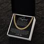 TO MY BOYFRIEND | CUBAN LINK CHAIN | I LOVE YOU
