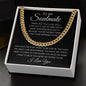 TO MY SOULMATE | CUBAN LINK CHAIN | I LOVE YOU