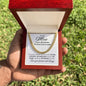 TO MY MAN | CUBAN LINK CHAIN | GROW OLD WITH ME