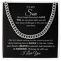 TO MY SON | CUBAN LINK CHAIN | BELIEVE
