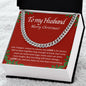 TO MY HUSBAND MERRY CHRISTMAS | CUBAN LINK CHAIN | LOVE IS FOR ALWAYS