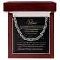 TO MY MAN | CUBAN LINK CHAIN | LOVE YOU FOREVER AND ALWAYS